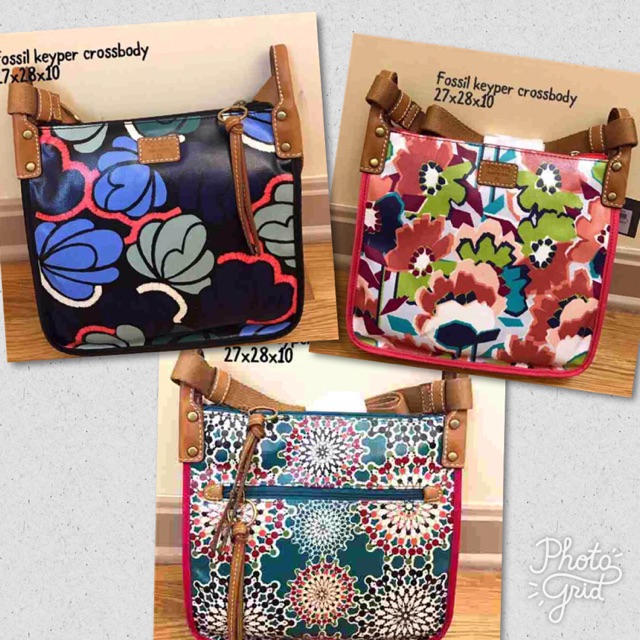 Fossil Keyper crossbody