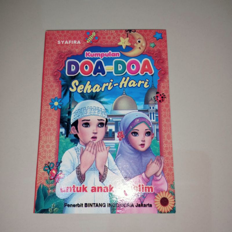 buku kumpulan DOA-DOA sehari hari untuk anak anak muslim A6