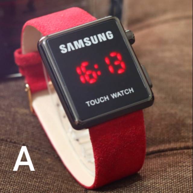 JAM TANGAN SAMSUNG DIGITAL KULIT SEMI SUPER