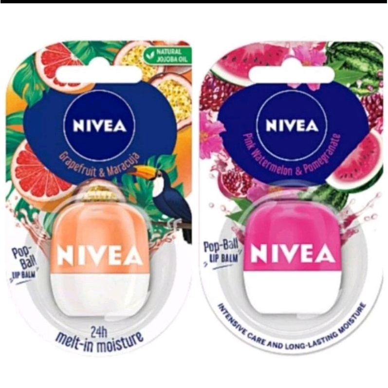 Nivea lip bam/lip pop ball 7g