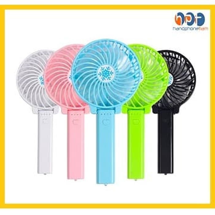 Trend-Kipas Angin Tangan Handy Mini Fan Handheld Rechargeable Portable Lipat