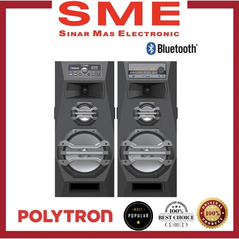 Speaker POLYTRON BLUETOOTH 15” - PAS 2A15/BA