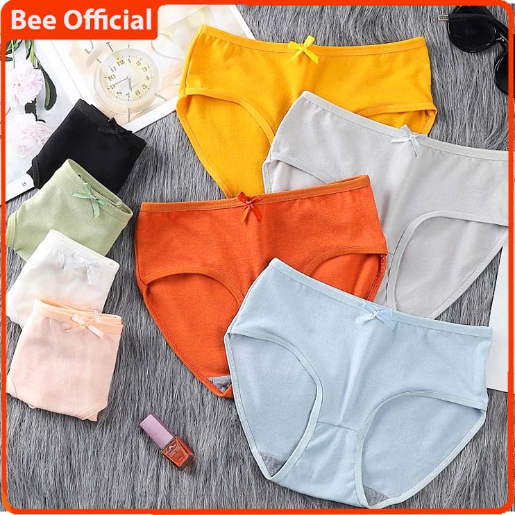 BEE - Cd Polos fashion Undies Celana Dalam Wanita High Quality Katun Import