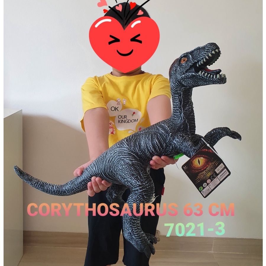 MAINAN DINOSAURUS CORYTHOSAURUS 63CM DINO JUMBO KARET 7021-3