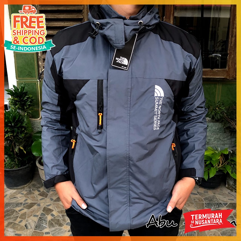 [BISA COD] Jaket Pria /Jaket Waterproof Pria / Jaket Gunung Premium Murah / Jaket Anti Air Kekinian