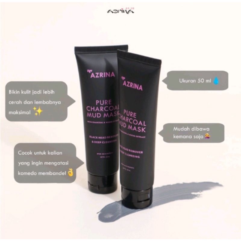 AZRINA Pure Charcoal Mud Mask
