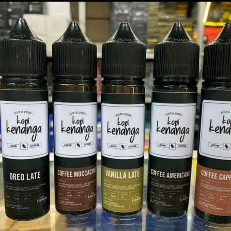 Terbaru COD Elektronik lainnya Koffe Kenanga 60ml harga per botol