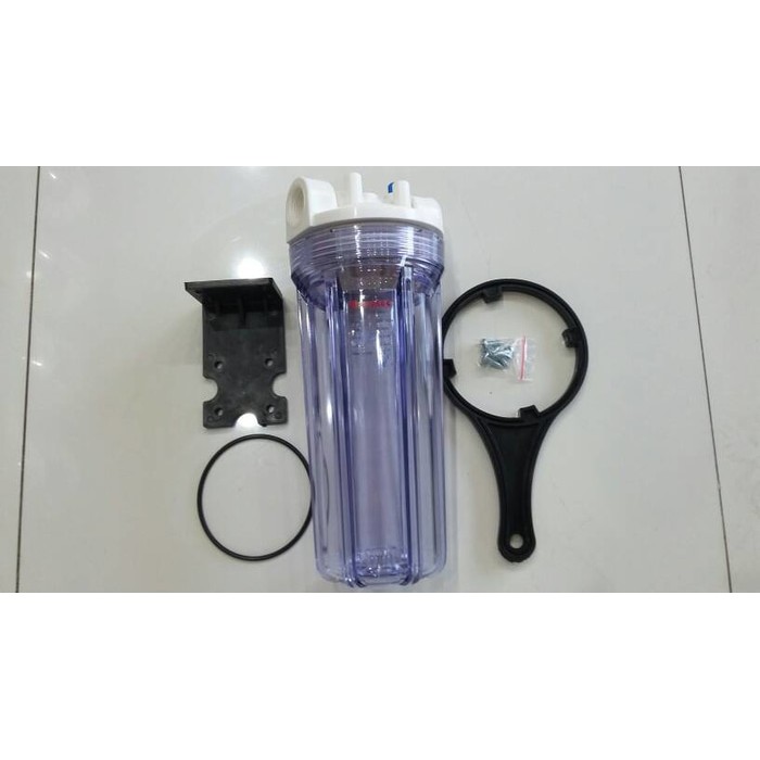 HOUSING FILTER CLEAR NANOTECH 10"