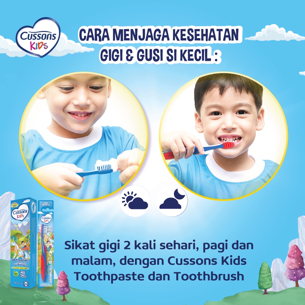 CUSSONS KIDS Toothbrush 5 -7 Years Dragon