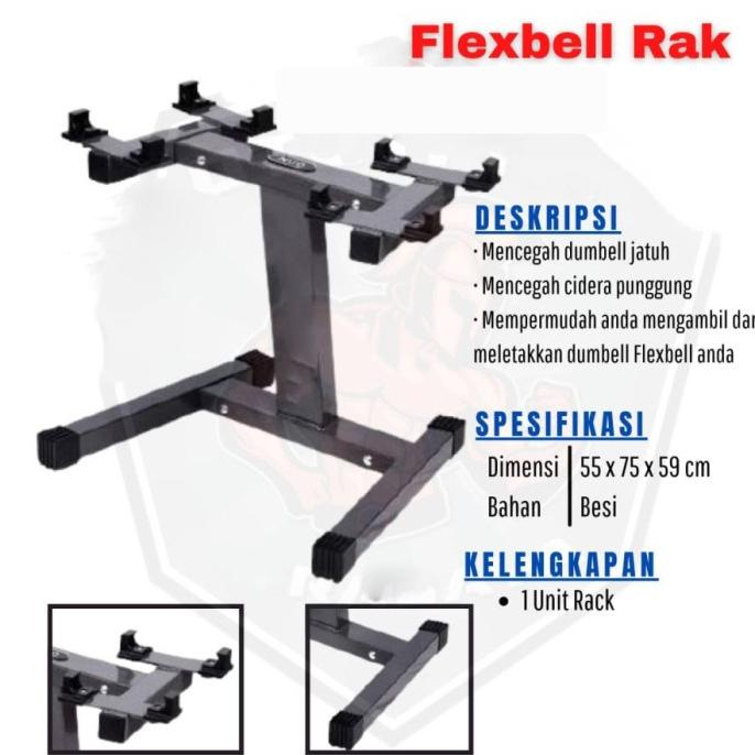 Nuo Flexbell Stand Rack - Rak Dudukan Dumbel Nuobell