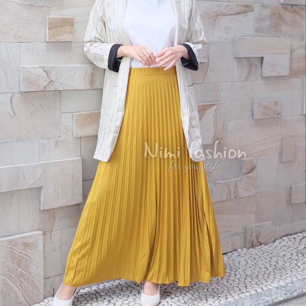 ROK /  ROK PLISKET / PROMO SELLER / FREXA SKIRT / FLARE SKIRT / ROK REMPEL WANITA / TERMURAH