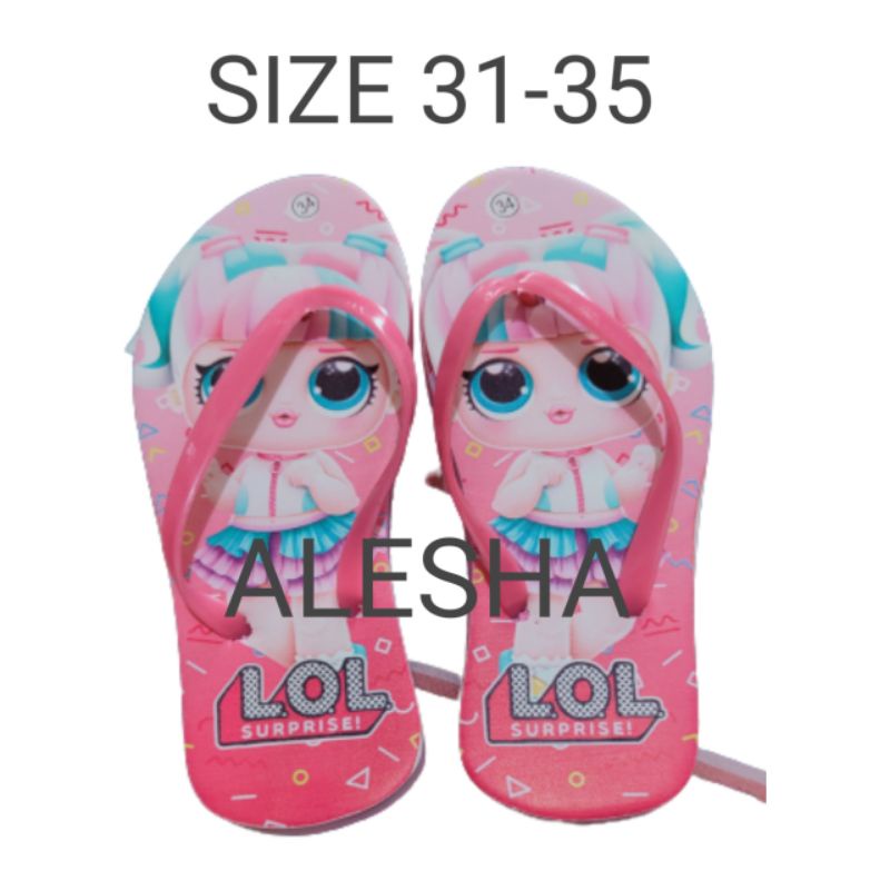 Sandal Lol Hello Kitty Bt21 sandal anak perempuan