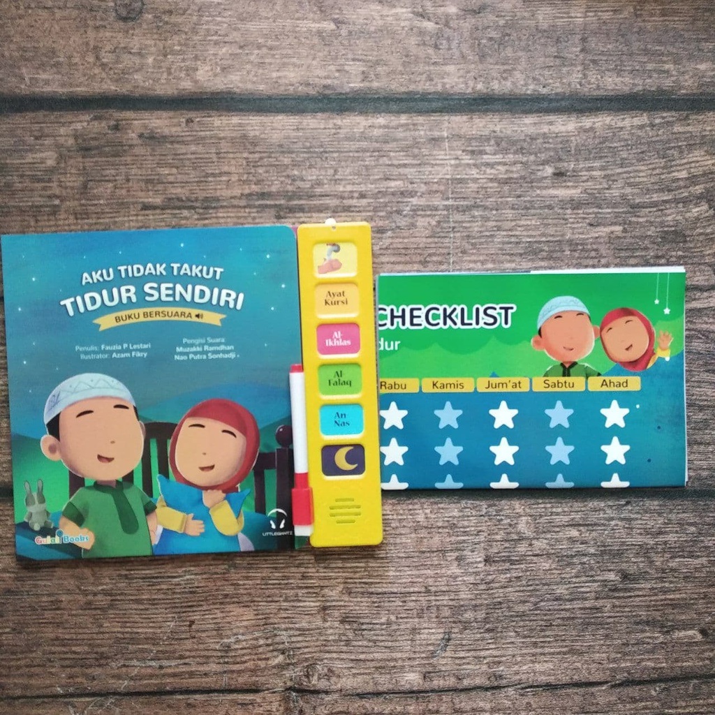 Soundbook Nusa Rara Aku Tidak Takut Tidur Sendiri