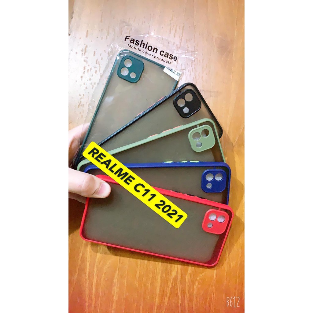 Soft Case Realme C11 2021 Case Colour Matte Casing Dove Transparan Hard Case Realme C11 2021