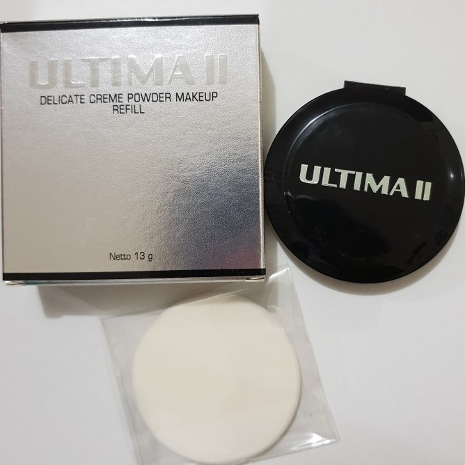 Ultima II Delicate Creme Make Up REFILL - ISI ULANG Bedak Padat Basah ULTIMA II - REFILL - ISI ULANG