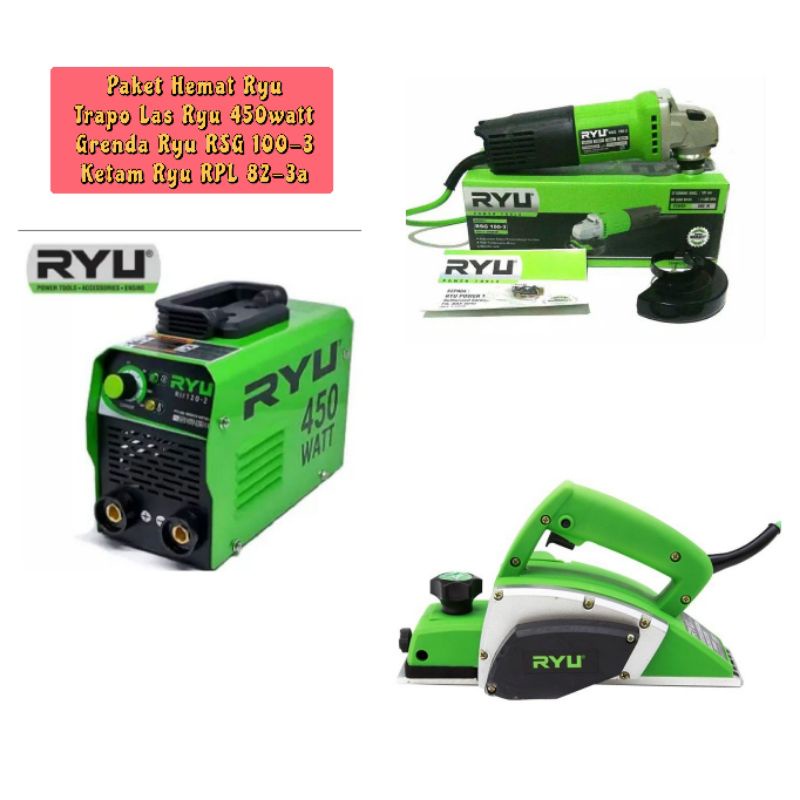 Paket Hemat Trapo Las Ryu + Grenda Tangan + Ketam Ryu