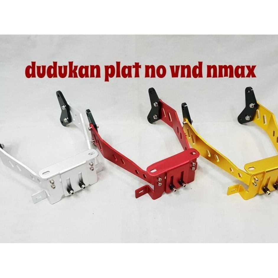 Breket Pangkon Plat Nomor Cnc Universal