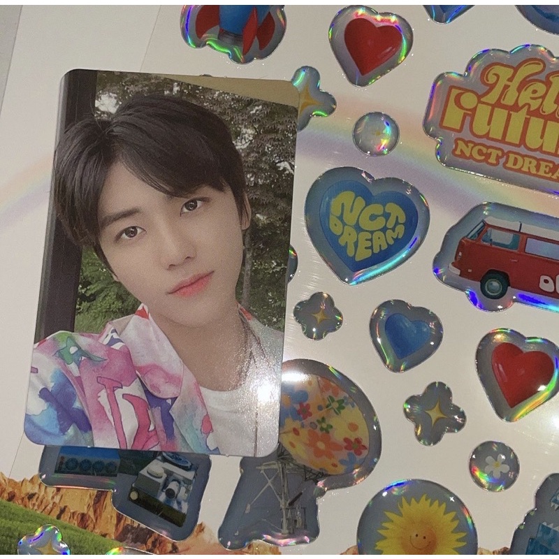 [BOOKED] Jaemin Epoxy + Sealed Jewel Case Universe (Jaemin ver) + Pc Fcmm Jaemin (Xmas ver)