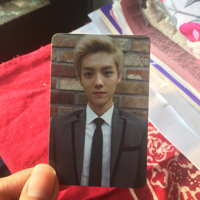 [BOOKED] EXO LUHAN PHOTOCARD PC ALBUM GROWL