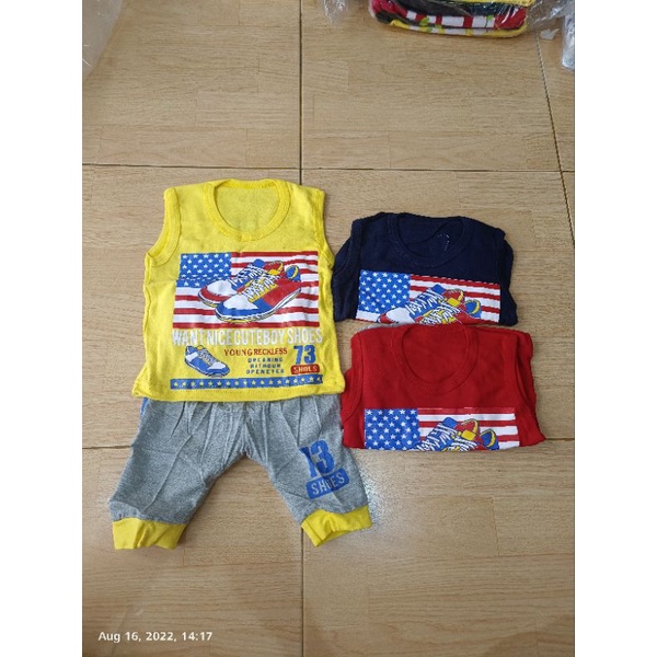 Stelan fashion bayi 6-9 bulan