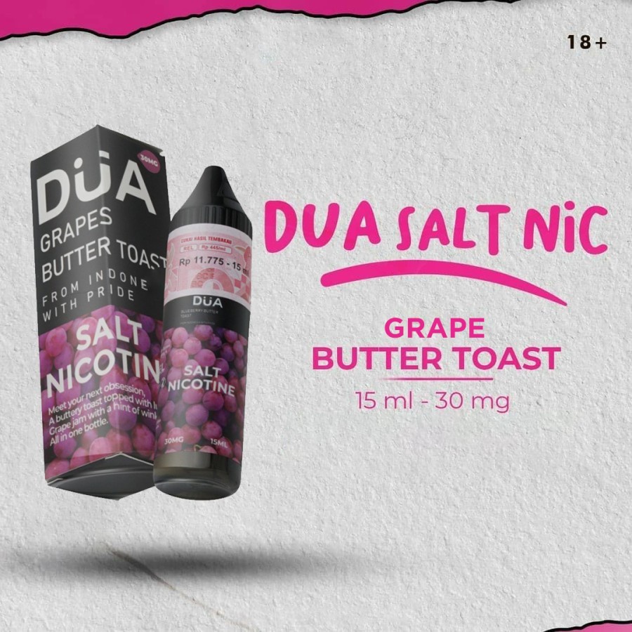 SALT DUA GRAPE BY INDOBREW 30MG 15ML