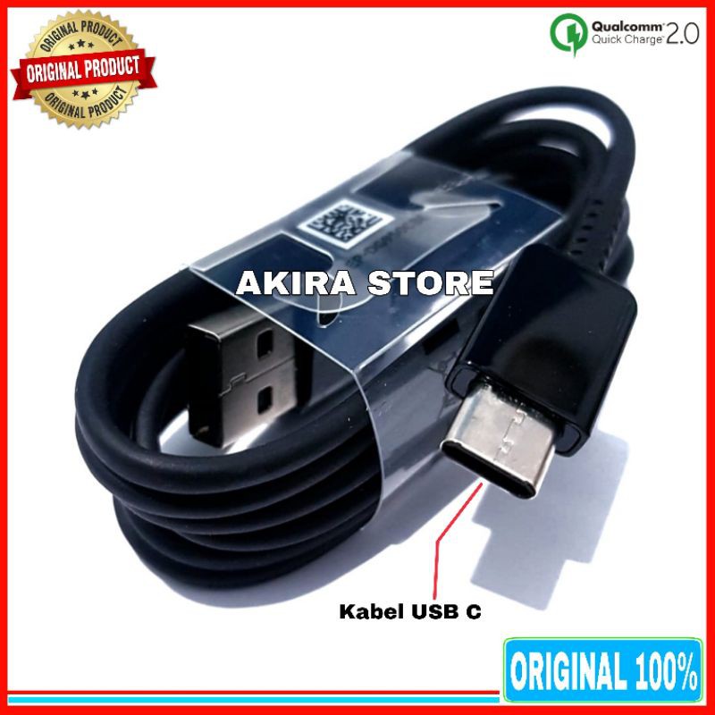 Kabel Data Samsung Galaxy A31 A21s M21 Original 100% Sein Fast Charging USB Type C