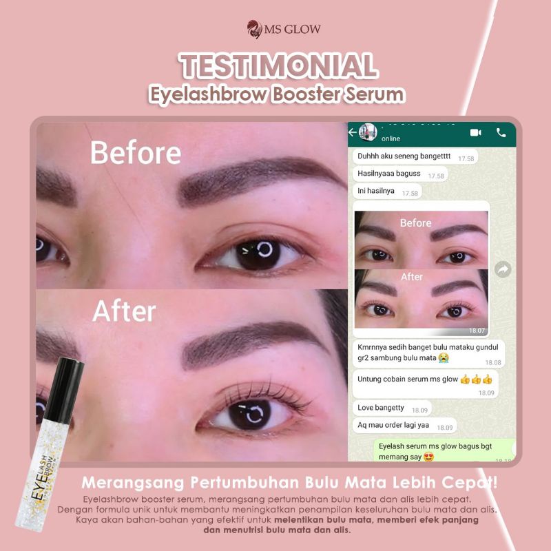 maskara bening ms glow