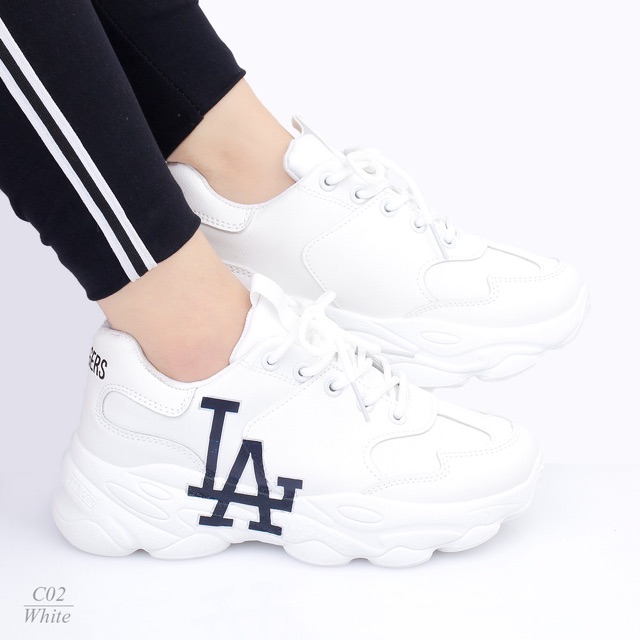 [JUALSEMUA18]Sepatu Fashion MLB LA C02