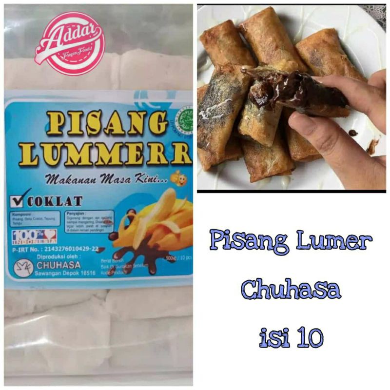 

Pisang Lumer Coklat Chuhasa