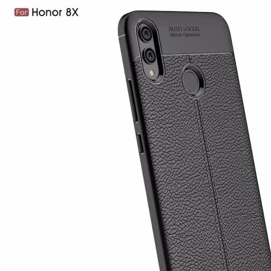 Softcase jellycase auto fokus leather case huawei honor 8x