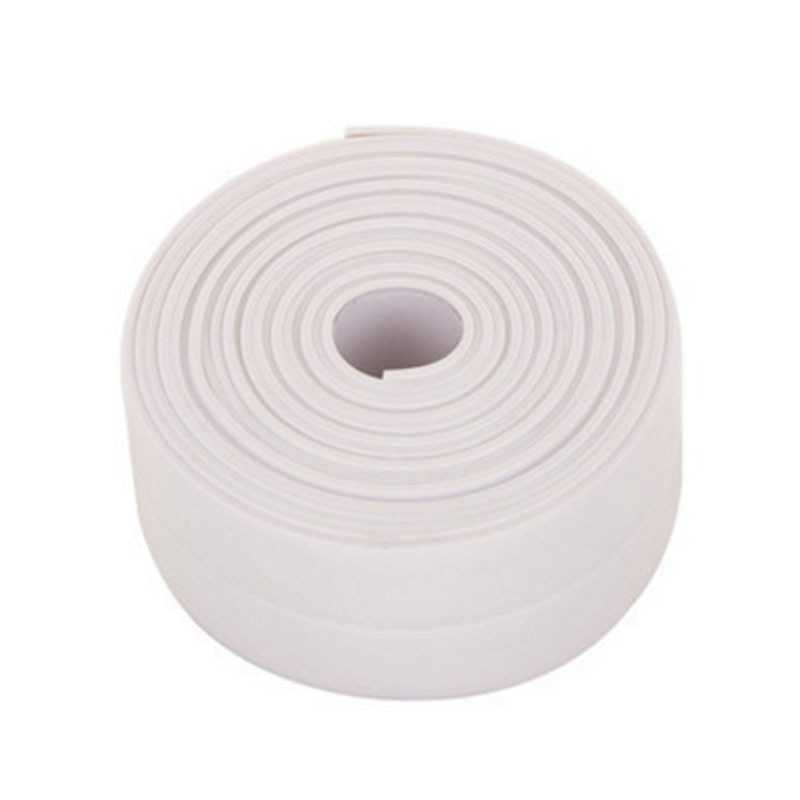 Mildew Sealing Strip Sticker PVC Dapur Kamar Mandi 3.2m x 3.5-3.8cm