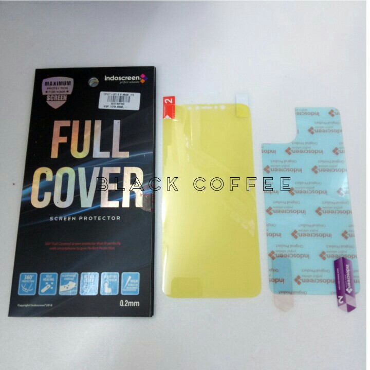 Anti gores full iPhone 11 pro max 6.5 inch screen protector indoscreen full cover