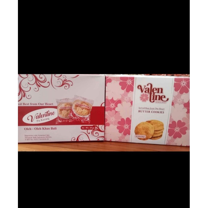 BUTTER COOKIES VALENTINE // kemasan 50 pcs