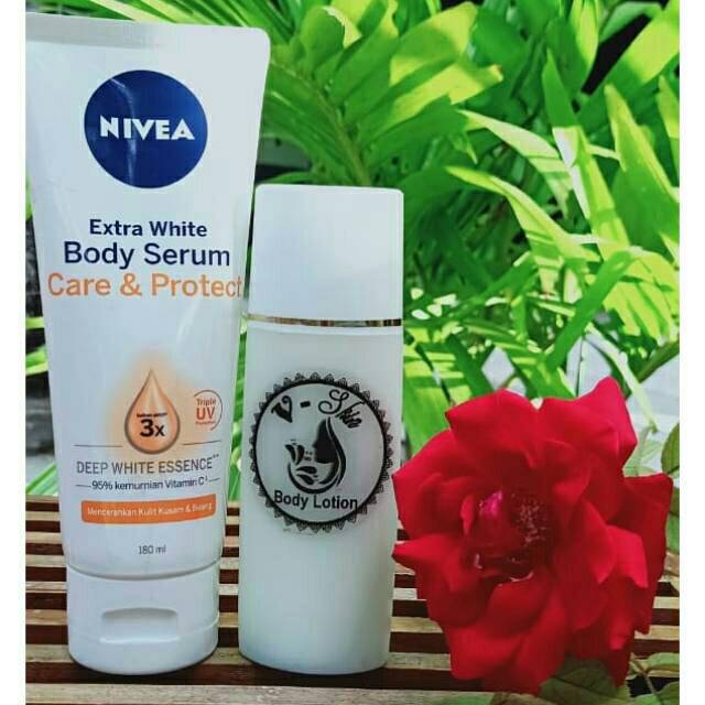 VSKIN BODY LOTION HB MALEM DAN NIVEA