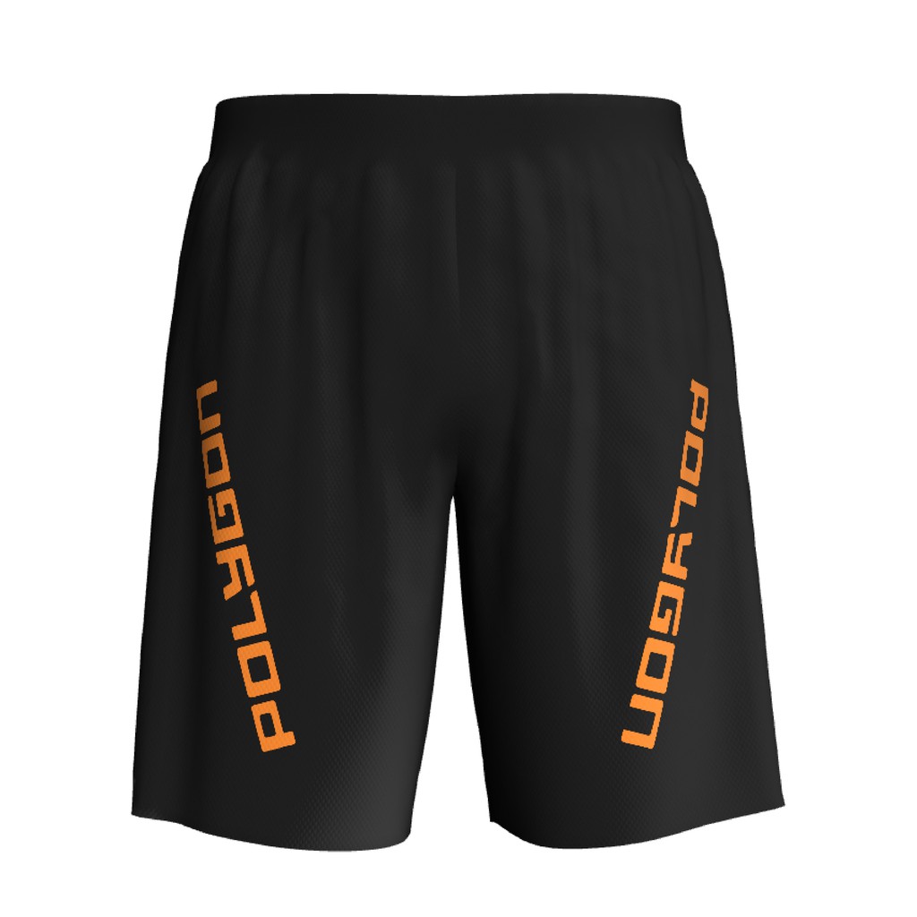  Celana  Sepeda  Polygon  Hitam List Orenge Neon Shopee 