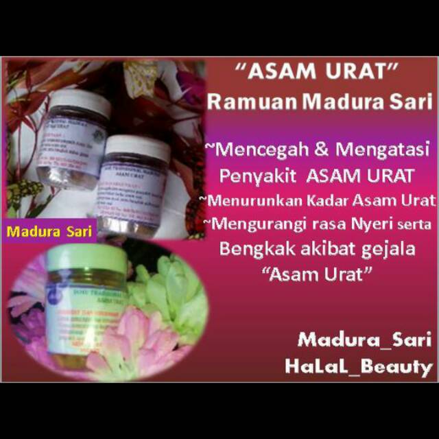 Jamu Asam Urat/Ramuan Madura