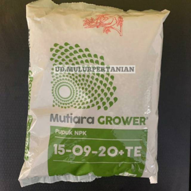 Pupuk NPK MUTIARA GROWER 15 09 20 TE dari Meroke tetap