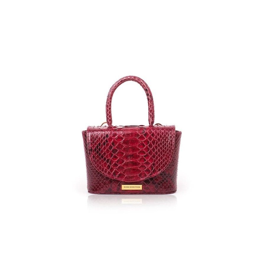 DORIS DOROTHEA Handbag Lune - Oxblood