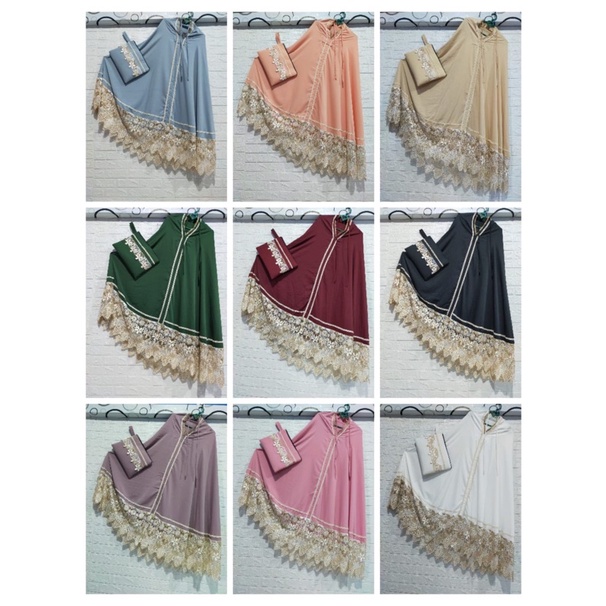 COD Mukena Aisha/Mukena Seserahan
