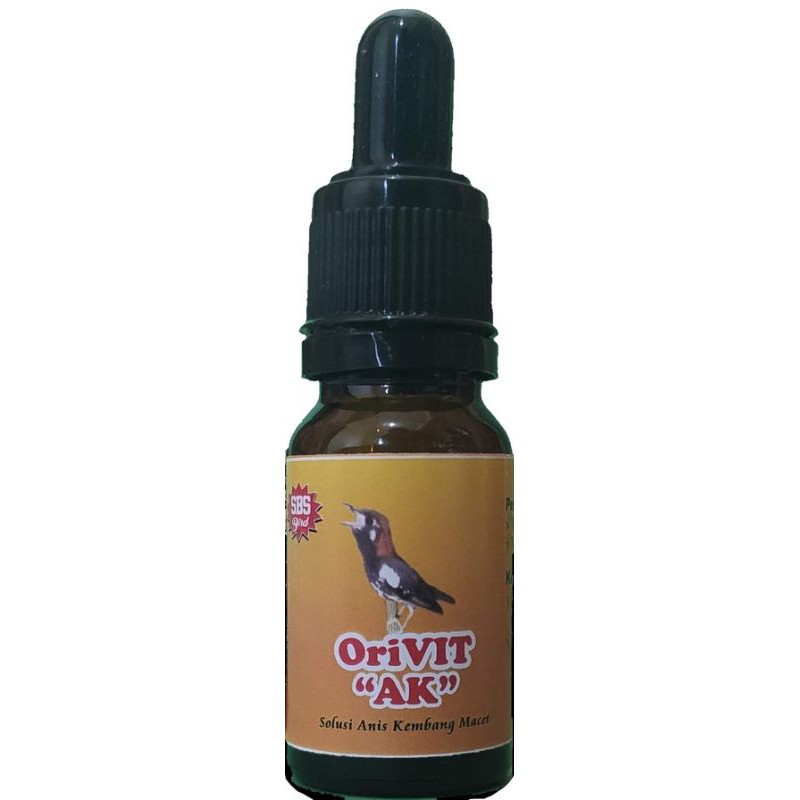 Obat Burung SBS Ori Vit AK Untuk Anis Kembang Macet Jadi Bunyi