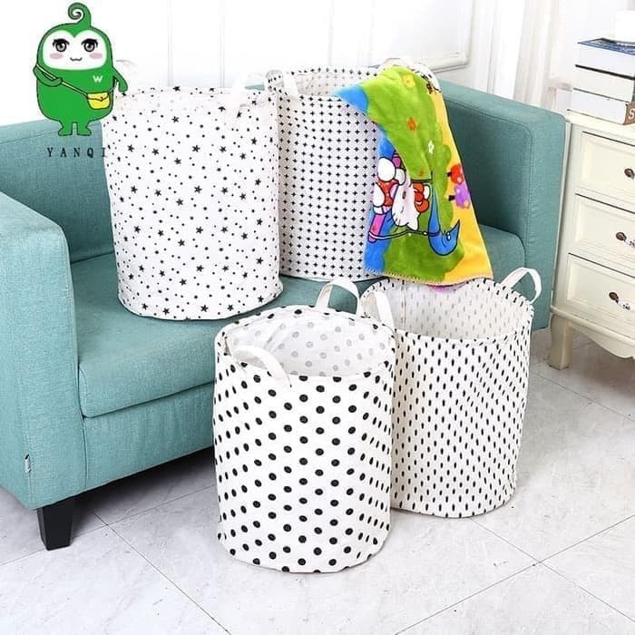 SH Keranjang Cucian Baju  Kotor  Lipat Laundry  Bag Shopee 