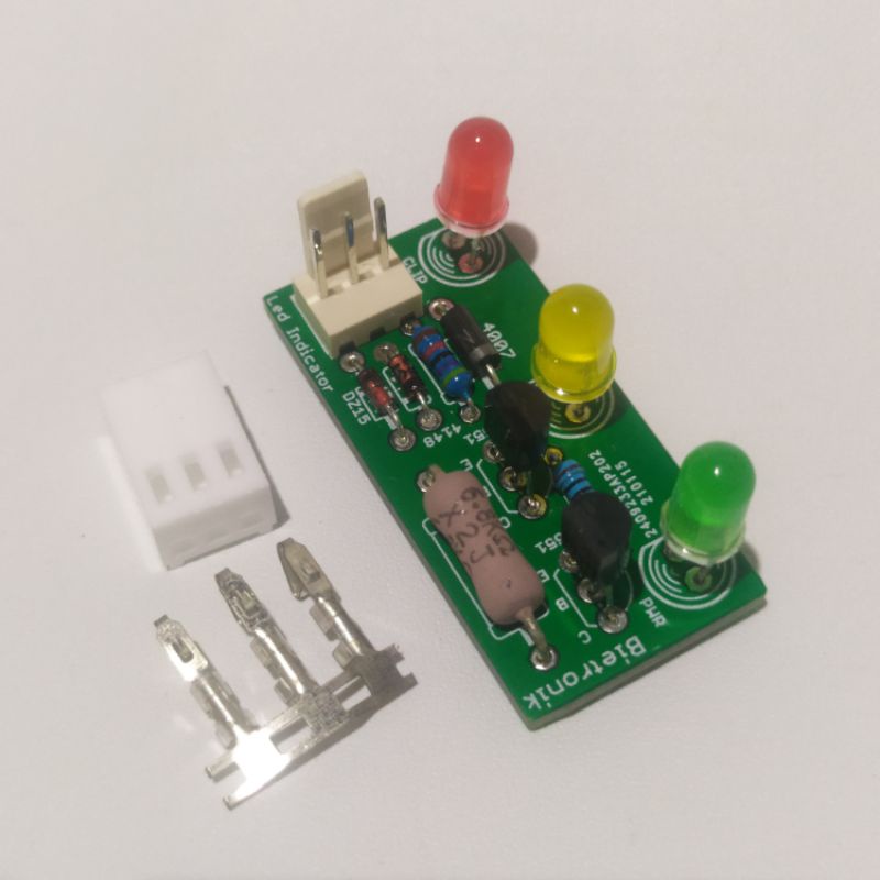 Led clip indikator signal power amplifier