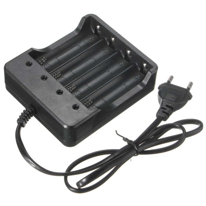 Charger Baterai MS-404A Untuk Batrai 18650 4 Slot