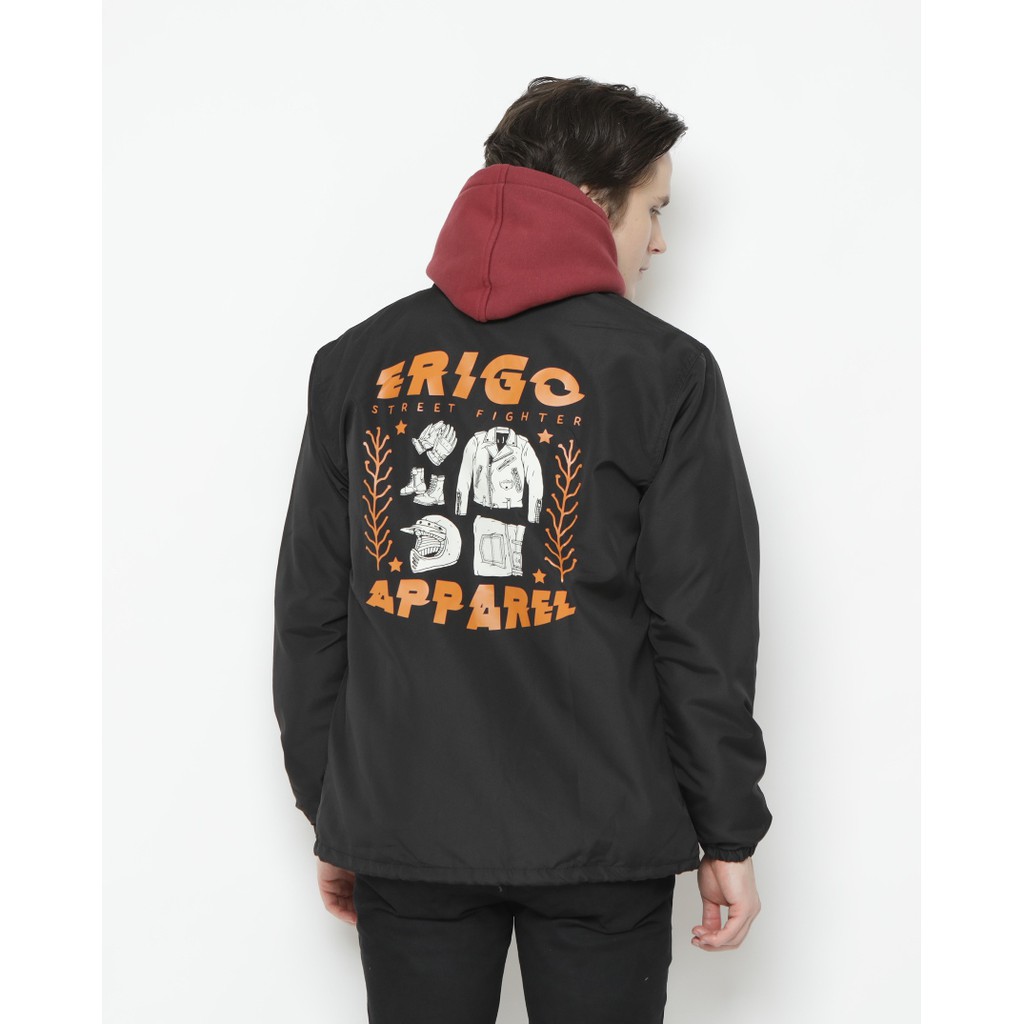 

Erigo Coach Jacket Street Fighter Black