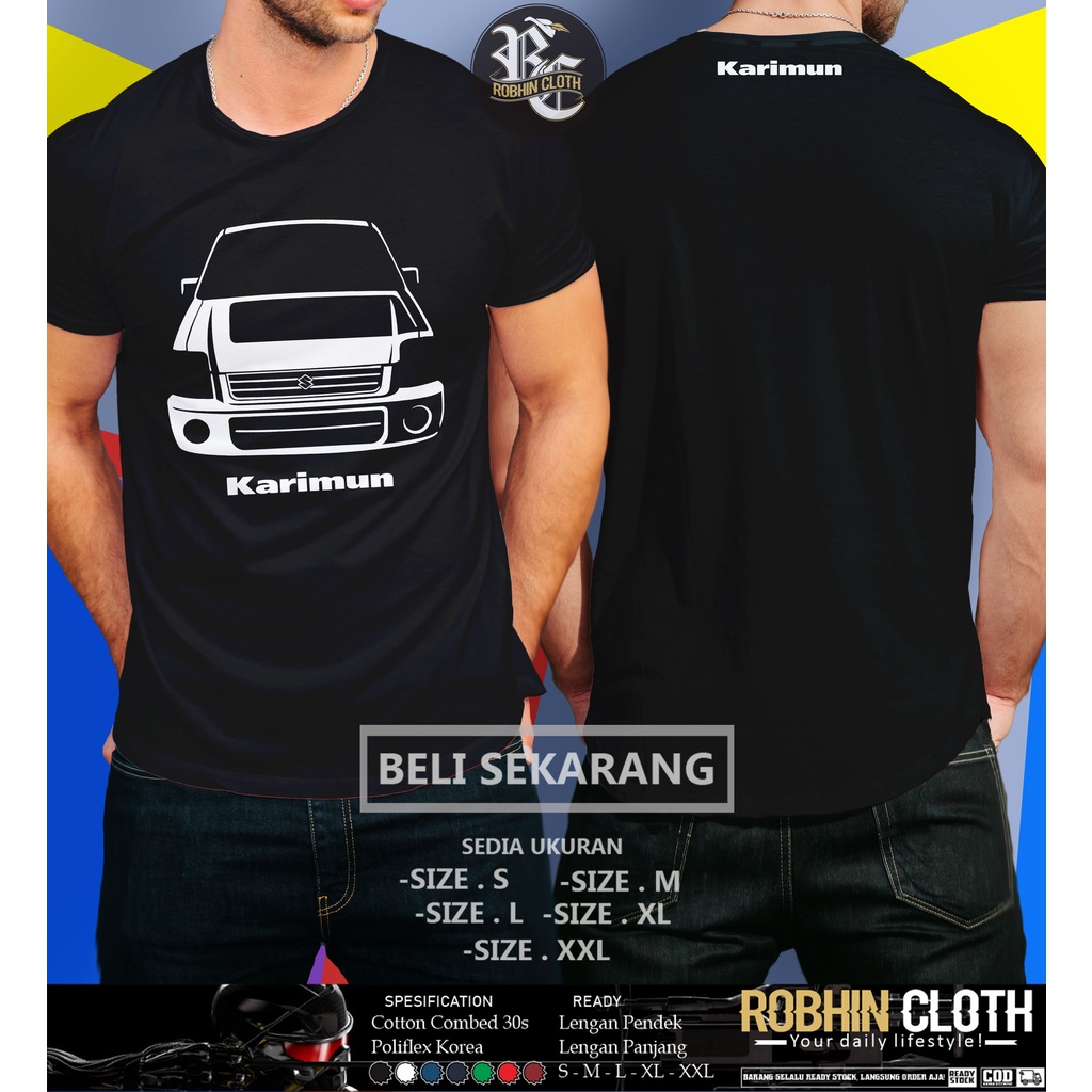 Kaos Mobil Suzuki Karimun Baju Otomotif