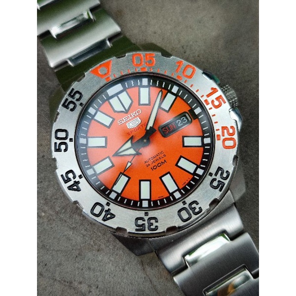 Seiko 5 Sports SRP483K1 Baby Monster