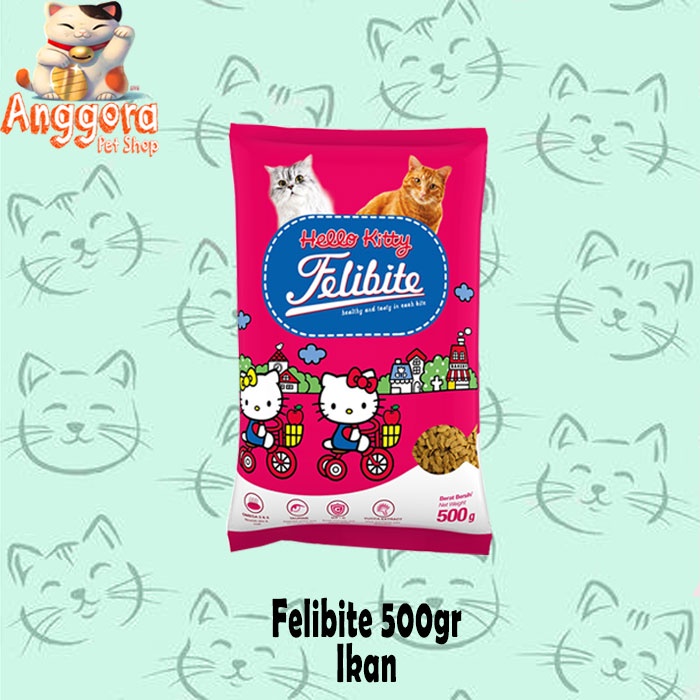 Makanan Kucing Felibite Hello Kitty 500gr Freshpack