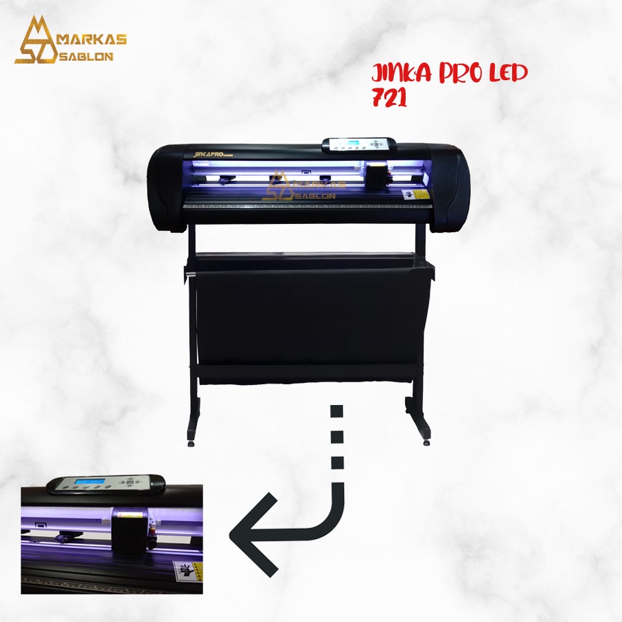 Mesin Cutting Sticker Jinka PRO 721 LED Coreldraw