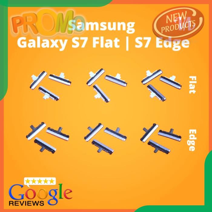 SPAREPART HP TOMBOL POWER ON OFF VOLUME SAMSUNG GALAXY S7 EDGE TERLENGKAP