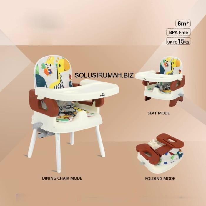 kursi bayi pendek baby booster seat 3in1 3 in 1 custom tinggi lipat